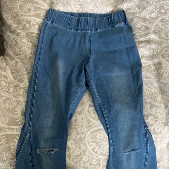 Flare Ripped Jeans - Picture 4 of 5